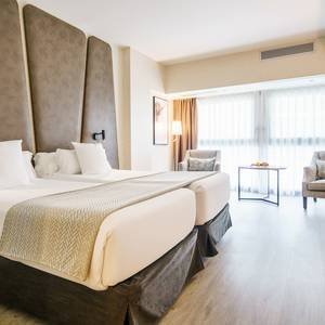 Habitacion individual corporate Hotel ILUNION Málaga